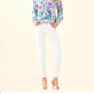 Lilly Pulitzer Worth Skinny Mini Jeans Size 0
